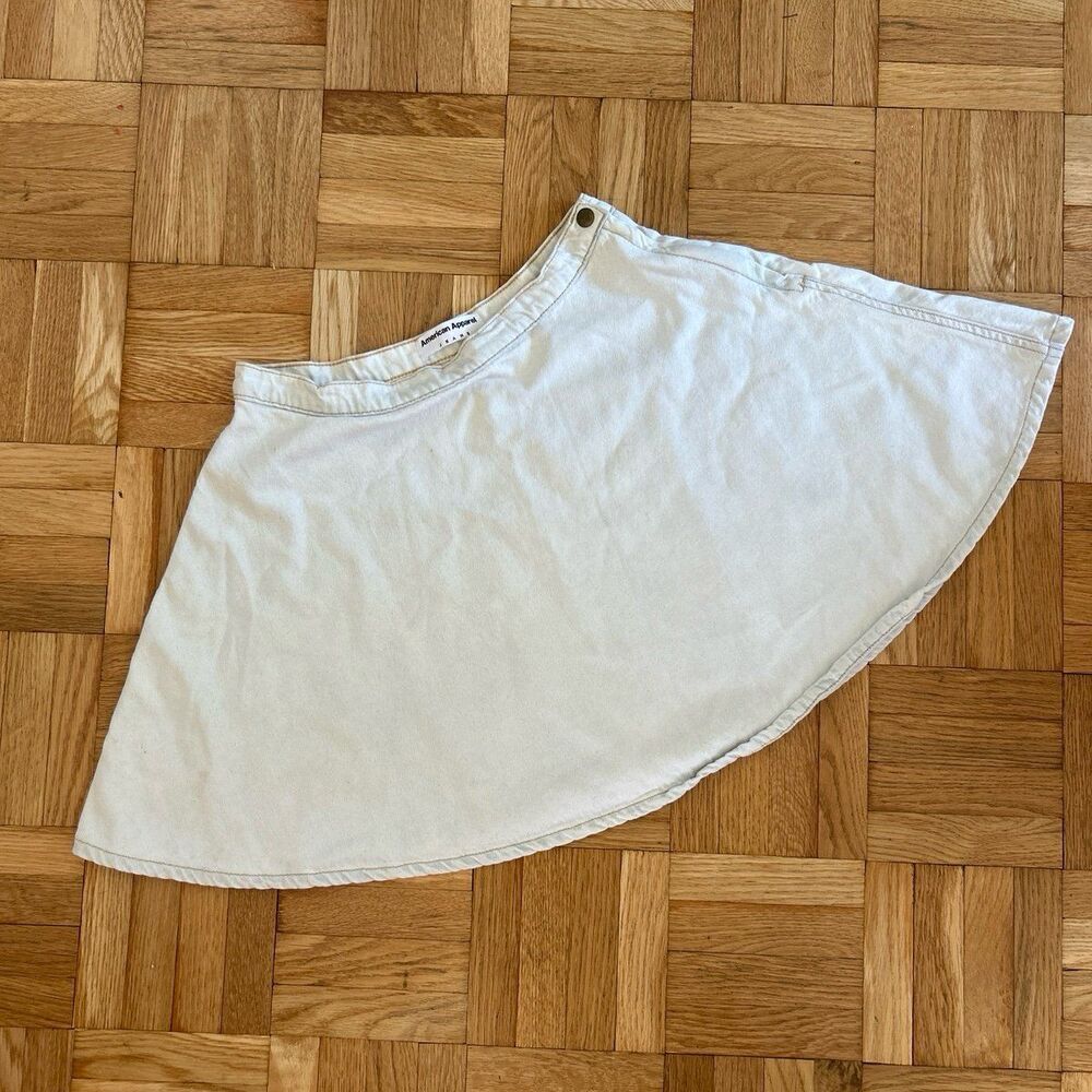 American Apparel Jean Skirt L